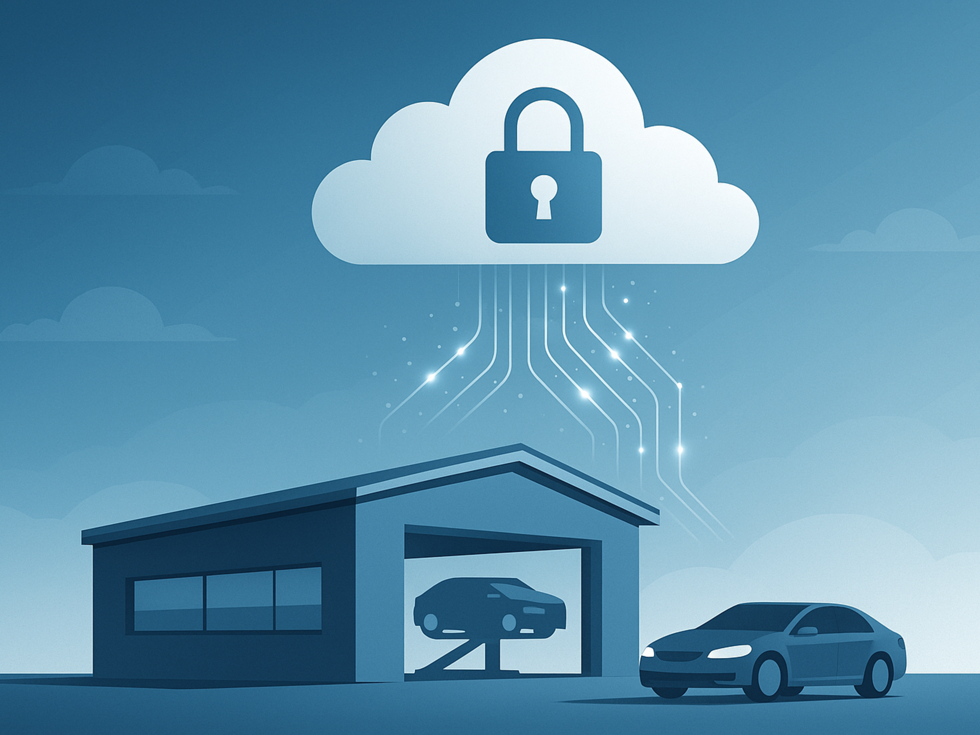 Garage arbeitet sicher mit Cloud-Software